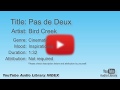 Pas De Deux Bird Creek Cinematic Inspirational YouTube Audio Library BGM
