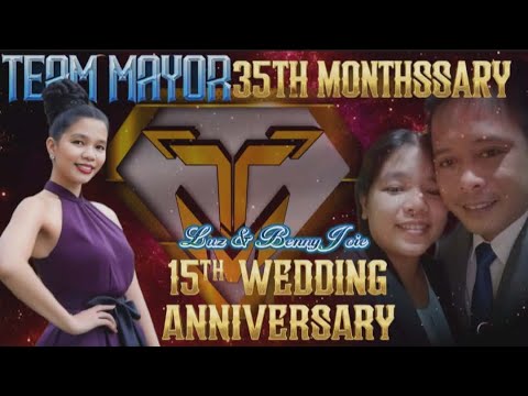 DOUBE CELEBRATION-- CELEBRATING MY  15TH WEDDING ANNIVERSARY & HAPPY  35TH MONTHSARY  TEAM MAYOR