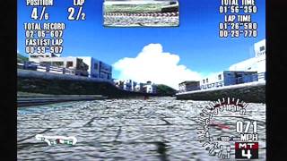 Sega GT on Sega Dreamcast. Gameplay & Commentary