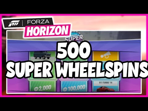 500 SUPER WHEELSPINS IN FORZA HORZION 5