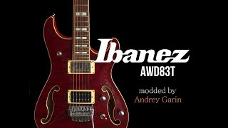 Video thumbnail for Ibanez AWD83T in JAZZ, POP & ROCK styles by Romantic Guitar of Andrey Garin