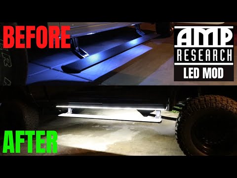 MUST DO UPGRADE!!! If You Have AMP RESEARCH POWERSTEPS with original LEDs.