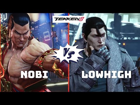 Nobi vs Lowhigh Tekken 8 Ranked #tekken8 #tekken8dragunov