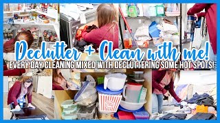 HOW TO KEEP YOUR HOME ORGANIZED Realistic decluttering DECLUTTER +CLEAN WITH ME | DECLUTTER MY HOUSE