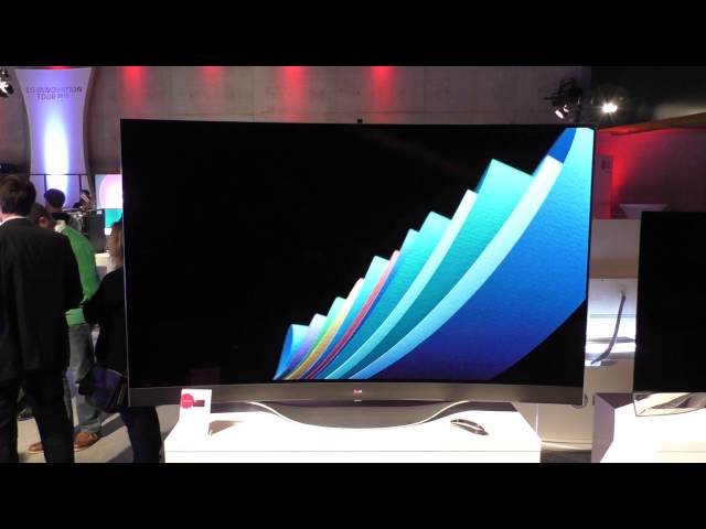 Video teaser per 77EC980V OLED 4K Fernseher mit 77 Zoll auf der LG Innovations Tour 2015