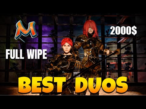 FULL WIPE OF HOW THE BEST DUO FIGHTS FOR 2000$ AT DAY 1 - MESA DUO 2000$ WIPE -ARK: Survival Evolved