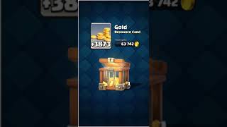 Opening Gold Crate and War chest in Clash Royale