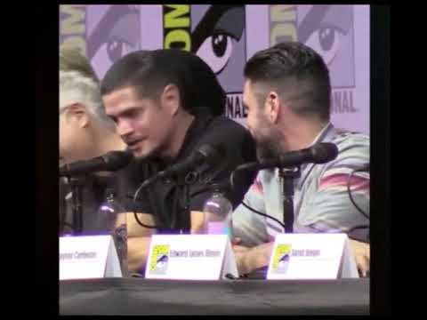 Reyes bromance 💕 Clayton Cardenas J.D.Pardo ( Mayans MC comic con sdcc 2018)