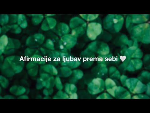 Afirmacije za ljubav prema sebi 💚 Pozitivne afirmacije za svaki dan | Samo Joga