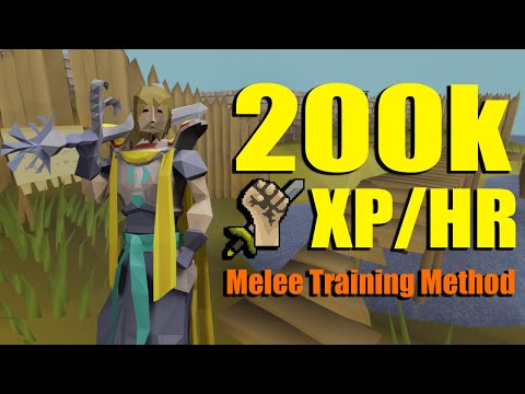 The FASTEST way to train Attack and Strength! (OSRS Pest Control guide)