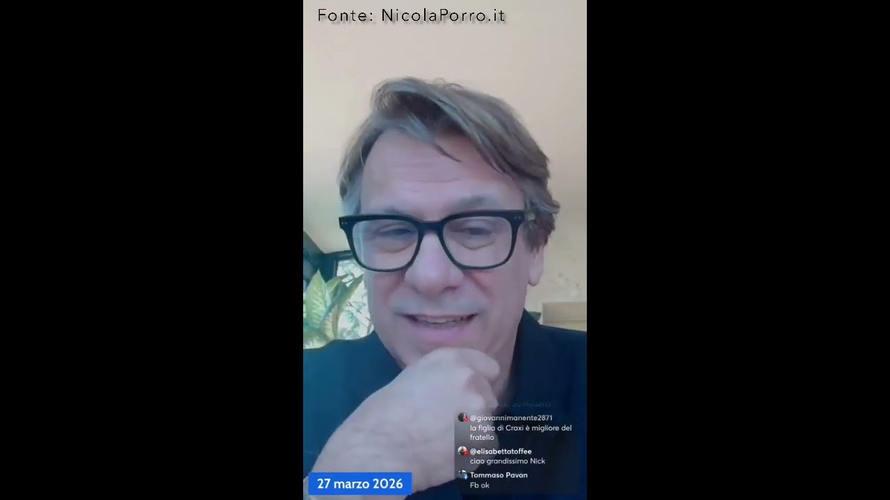 NICOLA PORRO: “DOPO DELMASTRO E SANTANCHÈ, CAOS IN FORZA ITALIA SU GASPARRI”