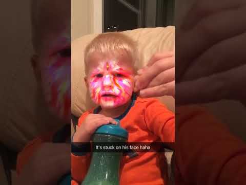 It's Stuck on My Face!