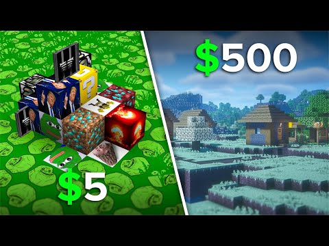 Shulkercraft - I Spent $1000 On Minecraft Texture Packs