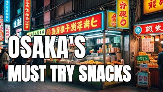 Osaka Food Guide 2025 🍣 Best Street Snacks &amp;amp; Where To Find Them