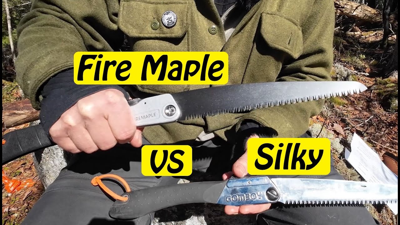 Fire Maple Knight Folding Saw Aluminum Frame Version VS Silky GomBoy 240