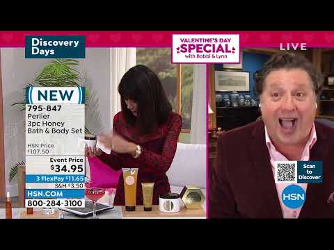 Perlier 3Piece Honey Bath and Body Set