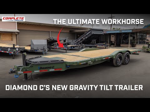 Diamond C's HXD Gravity Tilt Trailer - The Ultimate Workhorse