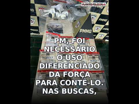 Após ameaças e fuga ao matagal com arma, homem é preso na zona rural de Capitão Andrade, diz PM