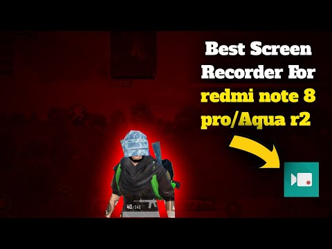 best screen recorder for android | Sharp Aquos R2/note 8/Sony Xz3😱 | Internal Audio + No Lag