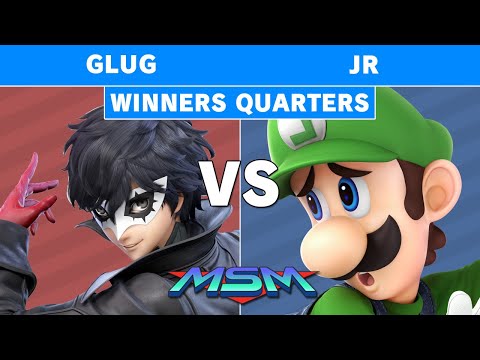 MSM Online 15 - CV | JR (Luigi) Vs Glug (Joker) Winners Quarters - Smash Ultimate