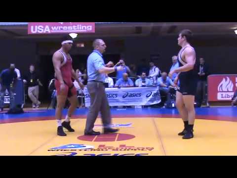 FILA JR GR Final 96kg - Marcus Finau vs. Trevor Rupp