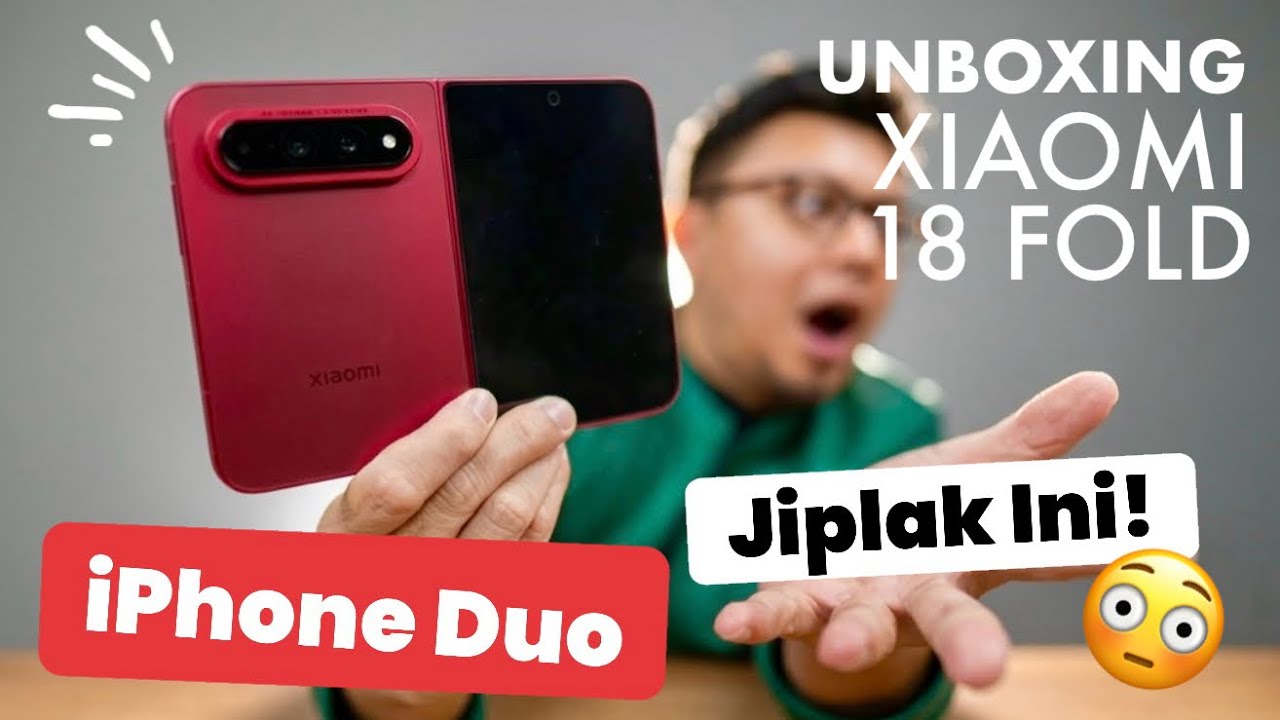 31,4jt.. Unboxing XIAOMI 18 FOLD dan Sedikit Test Kamera
