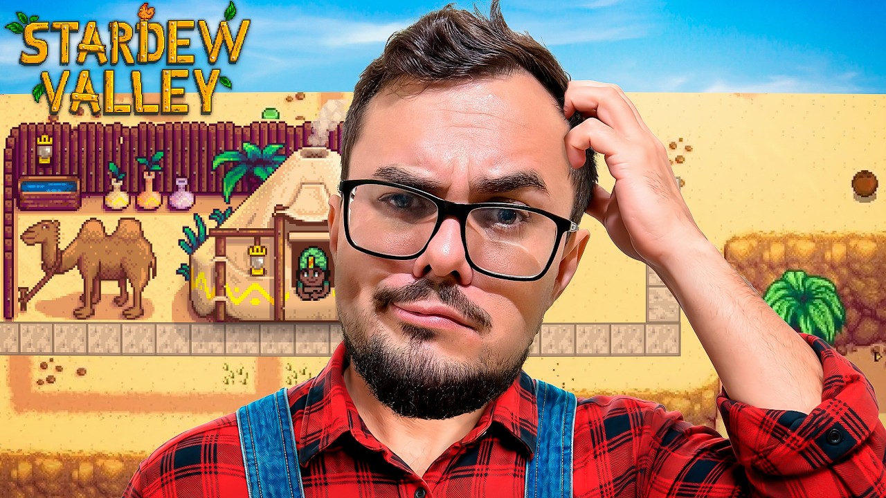 MINHA PRIMEIRA VEZ NO DESERTO DE CALICO - STARDEW VALLEY