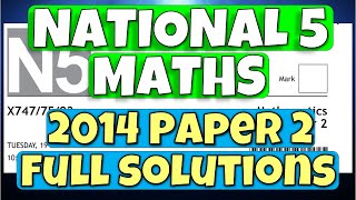 National 5 2014 Paper 2
