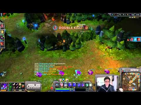 Bjergsen - Kha'Zix vs Wukong - mid «Boss» [R/m] (Challenger I)