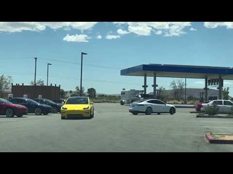 Yellow Tesla Model 3 Spotted