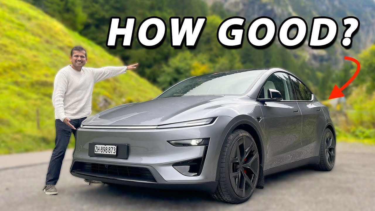 New Tesla Model Y Performance driving REVIEW (2026 Juniper facelift)