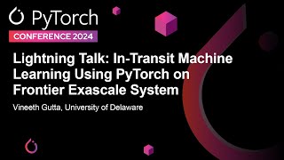 Lightning Talk: In-Transit Machine Learning Using PyTorch on Frontier 