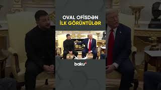 Donald Tramp və Volodimir Zelenskinin Ağ Evdə görüşü başlayıb