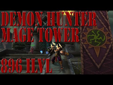 Vengeance Demon Hunter Artifact Challenge | No Legendaries 896 Item Level  | World of Warcraft