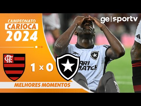 Gols e lances de Flamengo x Botafogo