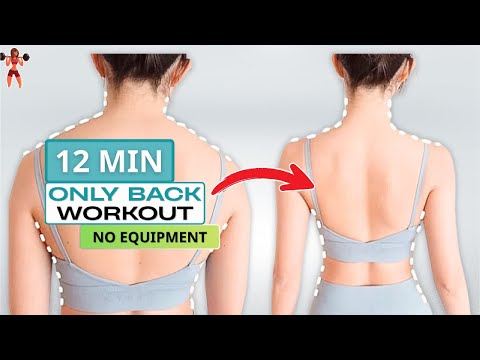12 MINUTE Floor Workout - Maximum Back Focus I No Equipment Needed