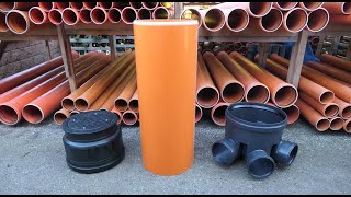 Pachotěsná revizní šachta 400mm rozvětvená KG 200 + poklop 3t