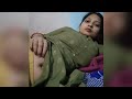 Suman Patel Wearing Green Chuddithar Showing Her Deep Navel In Live Shows