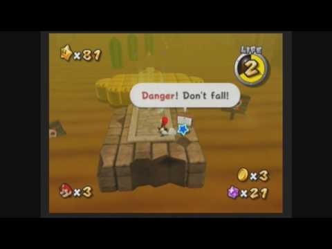 Super Mario Galaxy 2 - Slipsand galaxy: Sailing the Sand Seas