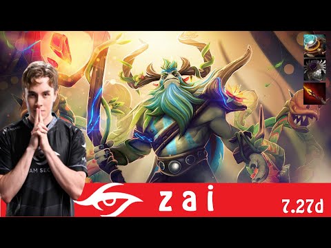 [DOTA 2] Team SECRET.zai the NATURE'S PROPHET [OFFLANE] [7.27D]