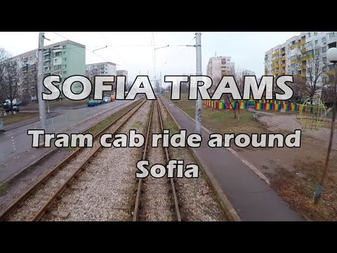 Sofia from the tram driver's view (part 1)