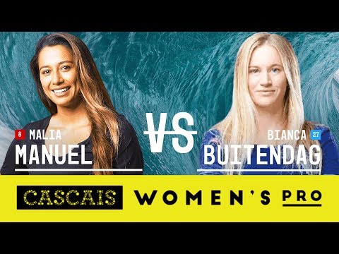 Malia Manuel vs. Bianca Buitendag - Round Four, Heat 3 - Cascais Women's Pro 2017