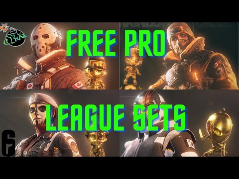 Free Pro League Sets through Twitch Drops - Rainbow Six Siege