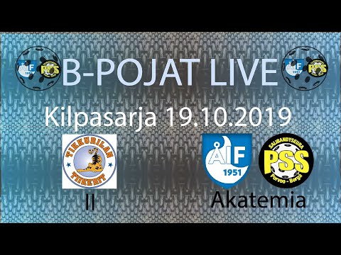 Tiikerit II - ÅIF_PSS Akatemia (B-pojat Kilpasarja 19.10.2019)