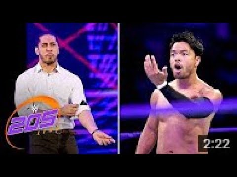Mustafa Ali returns to confront Hideo Itami WWE 205 Live, Aug  28, 2018