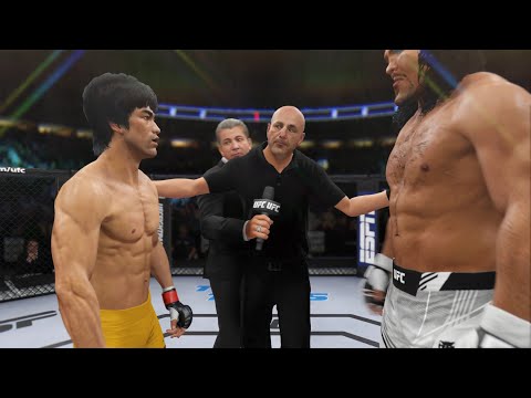 Bruce Lee vs. The Great Khali - EA Sports UFC 4 - Epic Fight 🔥🐲