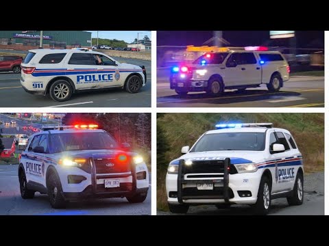 Police Cars Responding Compilation Part 1