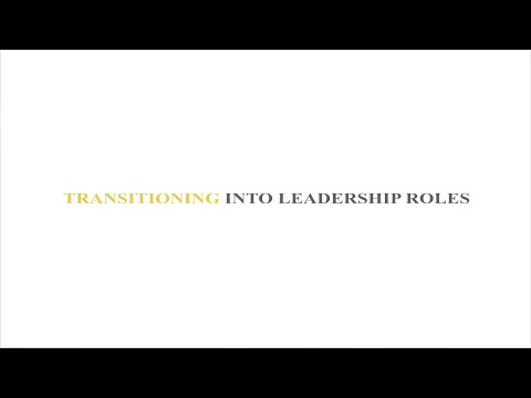 NBPTS: Transitioning into Leadership Roles