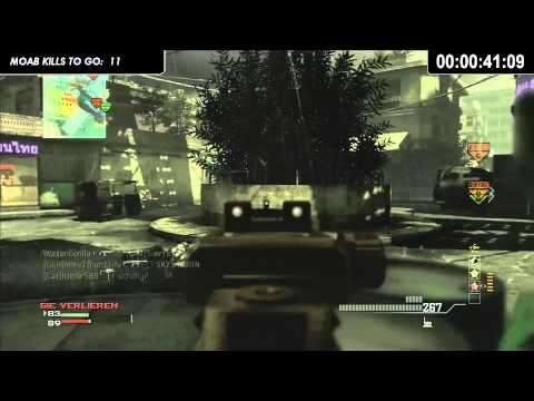 MW3 72 sec MP7 MOAB on Bootleg