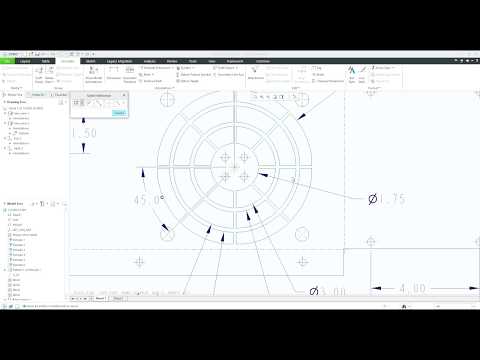 SHEET METAL PART MODELLING AND DRAWING IN CREO 6.0 PART-6